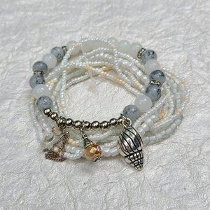 Girls multi beaded bracelet-Girls summer Jewelry
